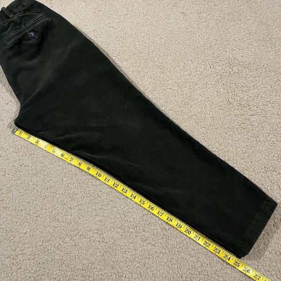 Uniqlo Mens Smart Ankle Corduroy Pants 25" Green Size Small - Picture 7 of 7